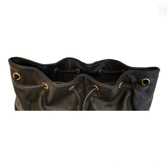 Aldo Bags Aldo Black Leather Backpack Poshmark